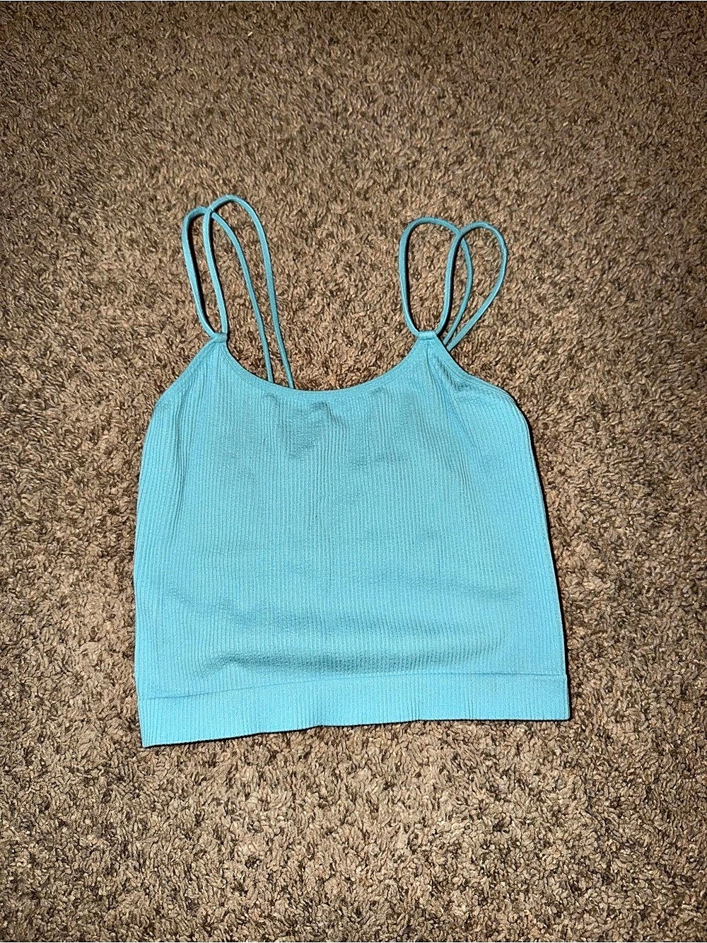 Target brand Blue Strappy Athletic Tank